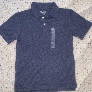 Children’s Place blue polo size m (7/8) New with Tags NWT